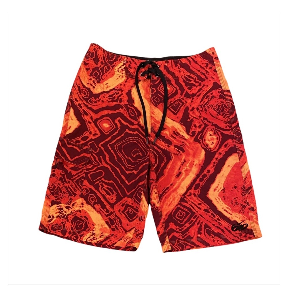 NIKE 6.0 lava print board shorts